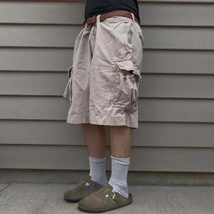 Vintage Polo Ralph Lauren Baggy Cargo Khaki Shorts